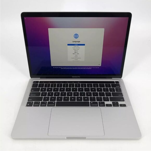 - MacBook Pro 13" 2020 512GB SSD - Silver - Picture 1 of 13